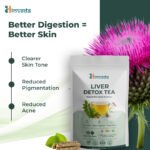 Liver Detox Tea | Milk Thistle + Ayurvedic Blend for Fatty Liver, Skin Glow & Digestion - Image 4