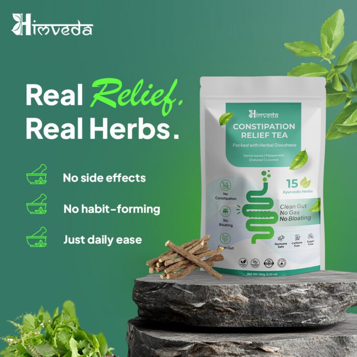 Constipation Relief Tea | Senna + Ayurvedic Gut-Cleansing Blend - Image 5